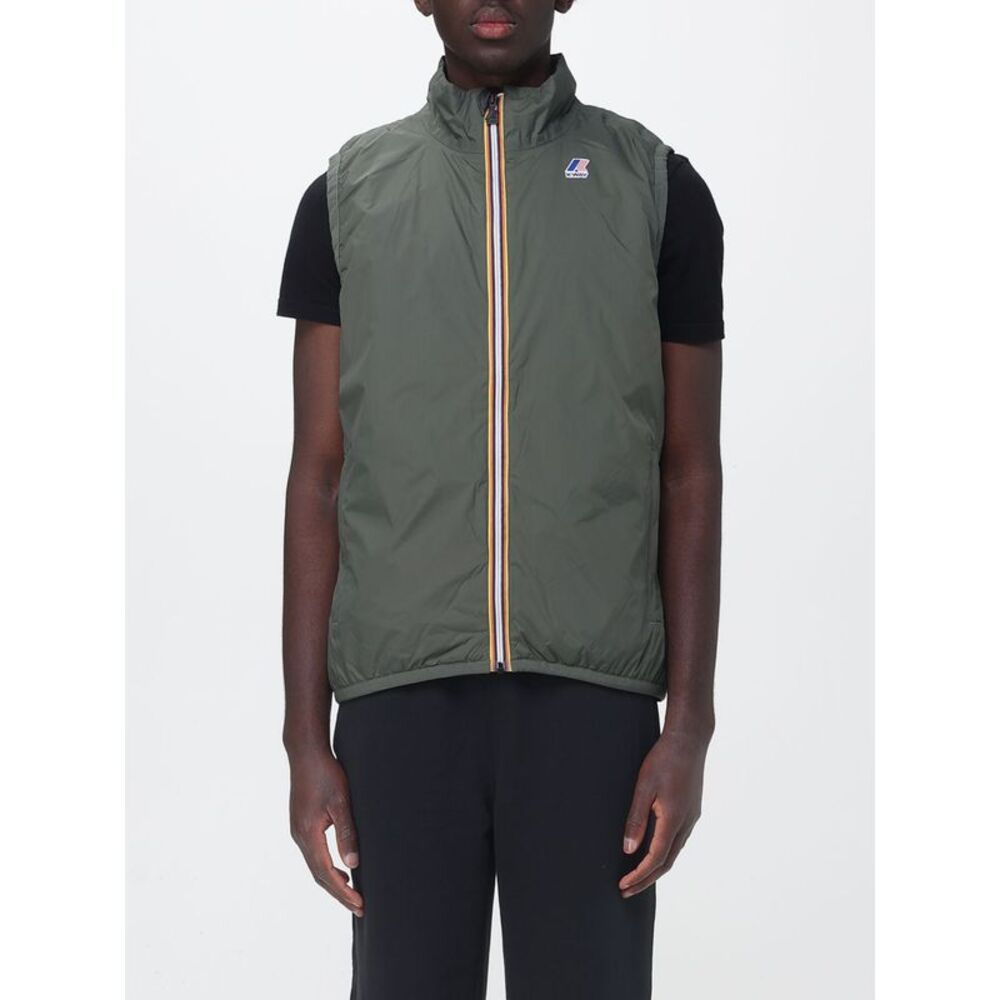 K-Way Suit Vest Men Green